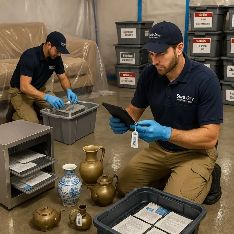 Content Protection and Restoration process in Stow, OH