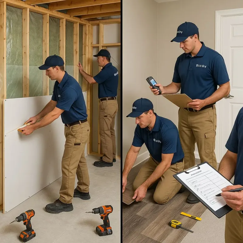 Repairs and Reconstruction process in Stow, OH