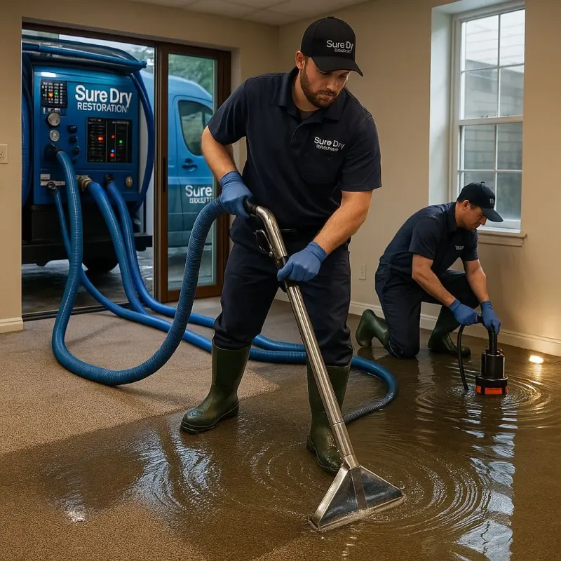 Water Extraction and Removal process in Stow, OH